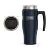 THERMOS Stainless King Vacuum-Insulated Travel Mug, 16 Ounce, Midnight Blue