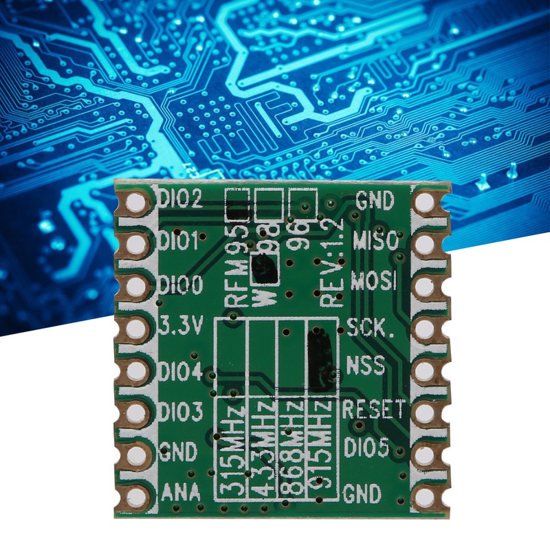RFM96 RFM96W 433M Wireless Transceiver Module 20DBM LORA TM Electronic