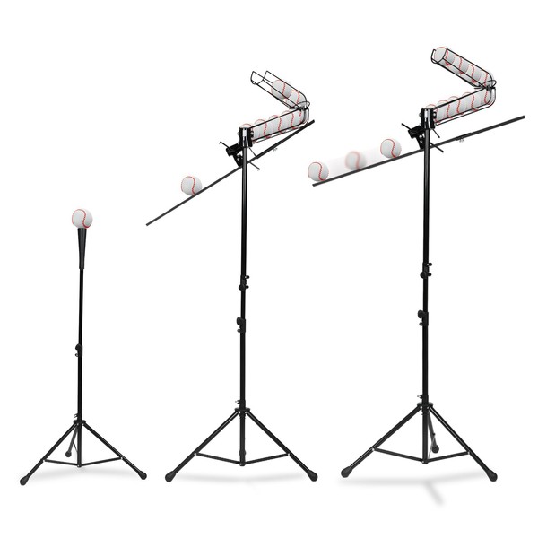 CEPHKY 3 in 1 Baseball Training Equipment, Baseball Pitching Machine