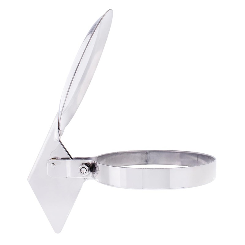United Pacific 21328 Stainless Steel Rain Cap for 7” Diameter