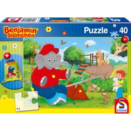 Schmidt Spiele 56262 Puzzle Benjamin Blümchen 40 Teile