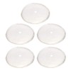 Fdit 5Pcs Coffee Filter Mesh, 8.5cm/3.3in Diameter Reusable Stainless Steel
