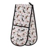 Double Oven Mitts Cavalier King Charles Spaniel Dog Valentines Heart