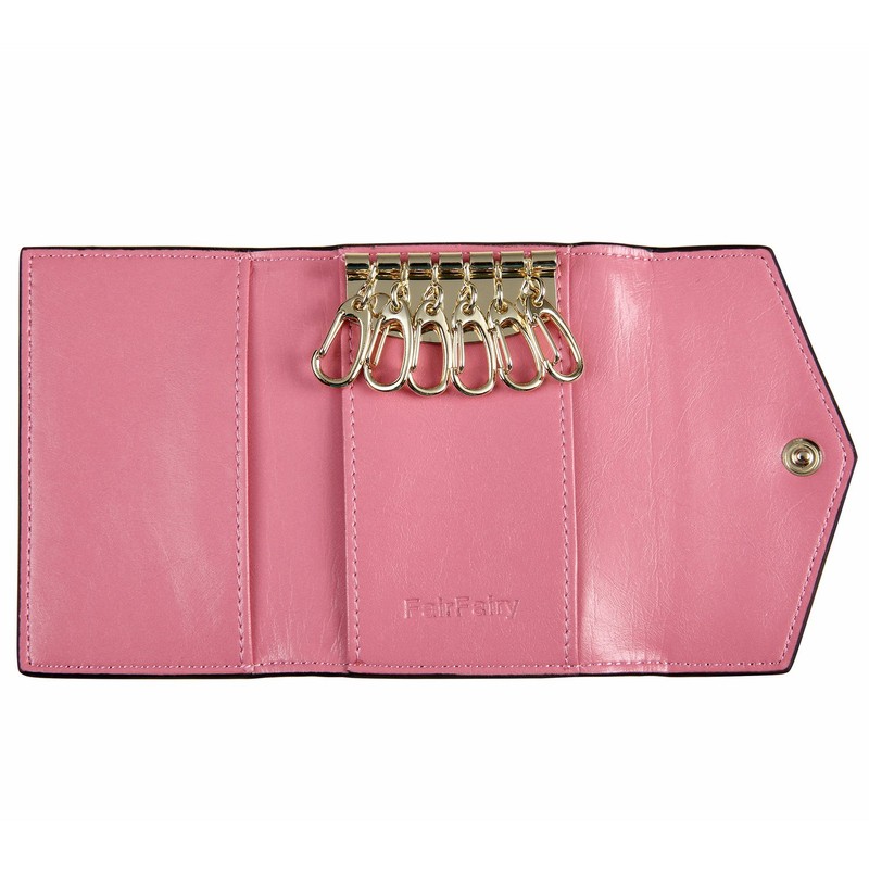 Fair Fairy 180601 Genuine Cowhide Leather Enamel Embossed Men's Women's