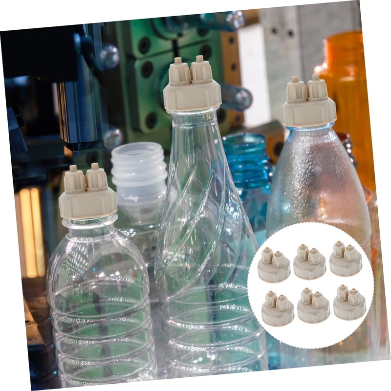 Kisangel 6 Pack Bottle Cap for Co2 Co2 Generator System