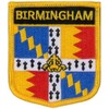Birmingham (Shield) Embroidered Patch 6cm X 7cm