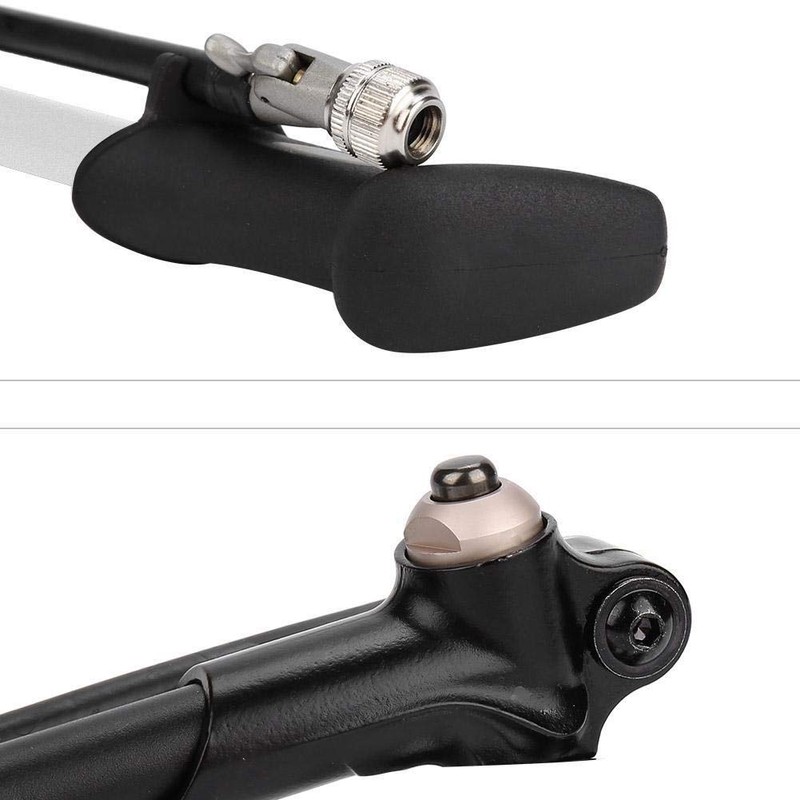 GIYO GS-02D Foldable Shock Pump with Lever & Gauge #ST1006