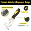 Scraper Tool, 13-in-1 Stainless Steel Painters Tool, Professional Multi Paint