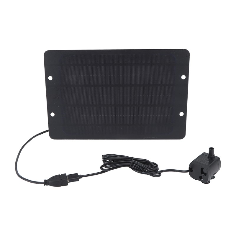 Solar Fountain 6V 10W Bird Bath Fountain USB Interface with