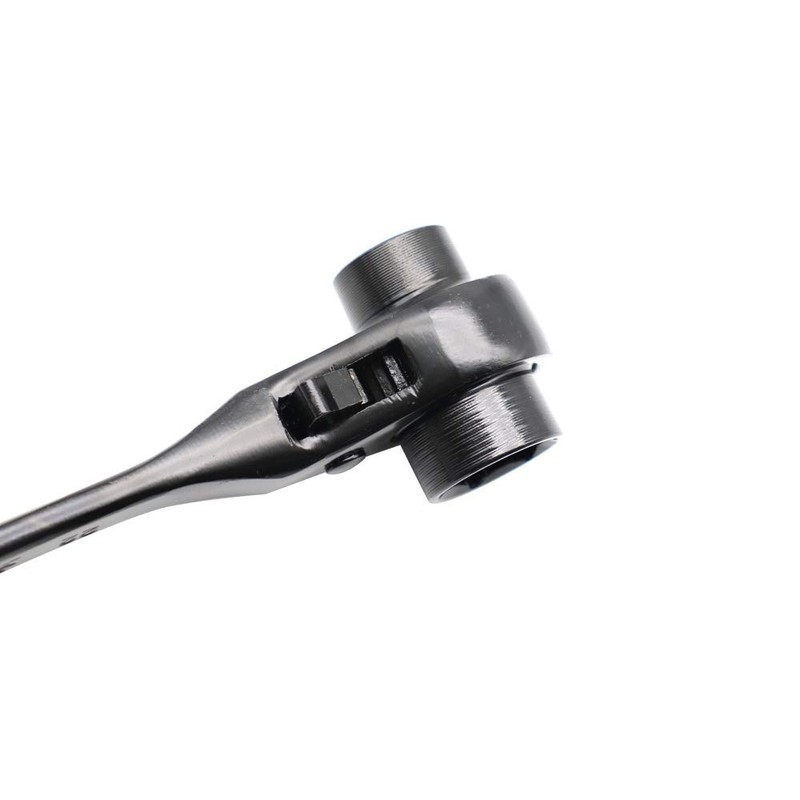 CCTVMTST Black 19 - 22mm Hexagon Scaffold Podger Ratchet Spanner
