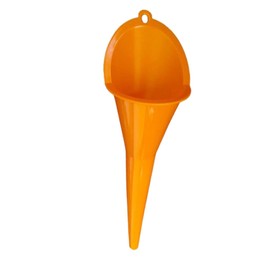 UCS 1123 QuickFill Spill Saver Multi-Purpose Funnel Orange Long Mouth Fueling Funnel
