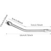 1 Set Feeding Syringe with Drench Nozzle Adjustable Dosage Reusable