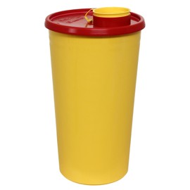 Sharps Bin 2500ml Plastic Meditrade Cannula Collector