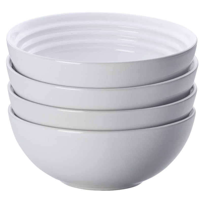 Le Creuset Stoneware Set of 4 Soup Bowls, 22 oz.