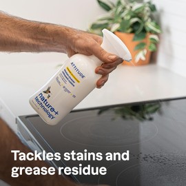 ATTITUDE Kitchen Cleaner Spray, EWG Verified, Powerful Degreaser, Cuts Grease & Grime, Plant-Based & Vegan, Citrus Zest Scent, 27.1 Fl Oz (Pack of 6)