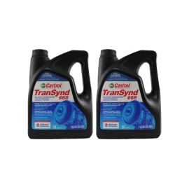 Castrol TranSynd TES 668 Full Synthetic Transmission Fluid, 1 Gallon (Pack of 2)