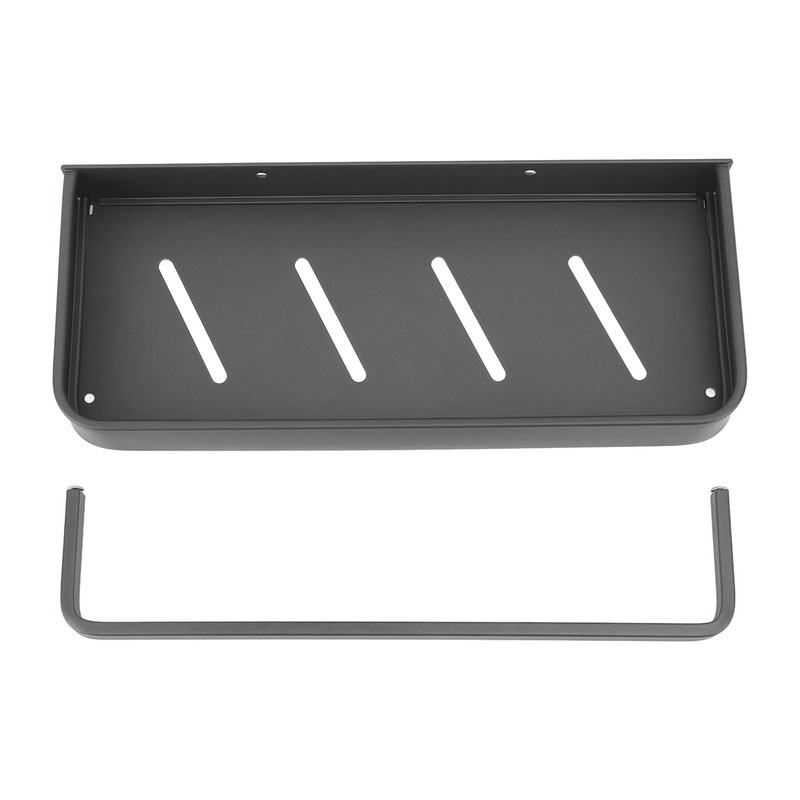 Shower Caddy Wall Mount Shelf Basket Aluminium Large Capacity Modern