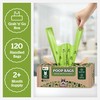 Pogi's Compostable Poop Bags with Easy-Tie Handles – Leak-Proof, Extra-Large,