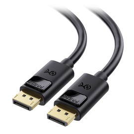 Cable Matters 4K DisplayPort to DisplayPort Cable - 6ft, Supports up to 4K@60Hz, 2K@144Hz, Male to Male Computer Monitor Cable, DP Cord, Black