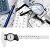 Kadimendium Plastic Dial Vernier Caliper, High Precision Measuring Tool, 0-150mm,