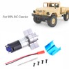 2nd Generation 370 Metal RC Carbon Brush Motor Gearbox Accessories