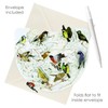 SANTORO Popnrock, 3D Pop Up Greeting Card - Garden Birds