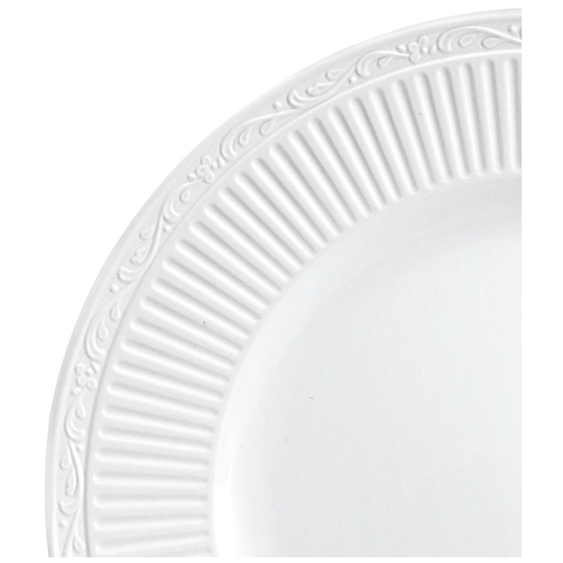 Mikasa Italian Countryside Dinner Plate, 11-Inch, White - DD900-201