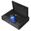 [ 30% Larger capacity ]Gun Safe for Pistols, Biometric Handgun
