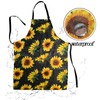 Adjustable Waterproof Apron,Sosolong Apron with 2 Pockets Cooking Kitchen Aprons