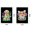 MaiYiYi 2 PCS Dog Notebook Diamond Painting Kit Cute Dog
