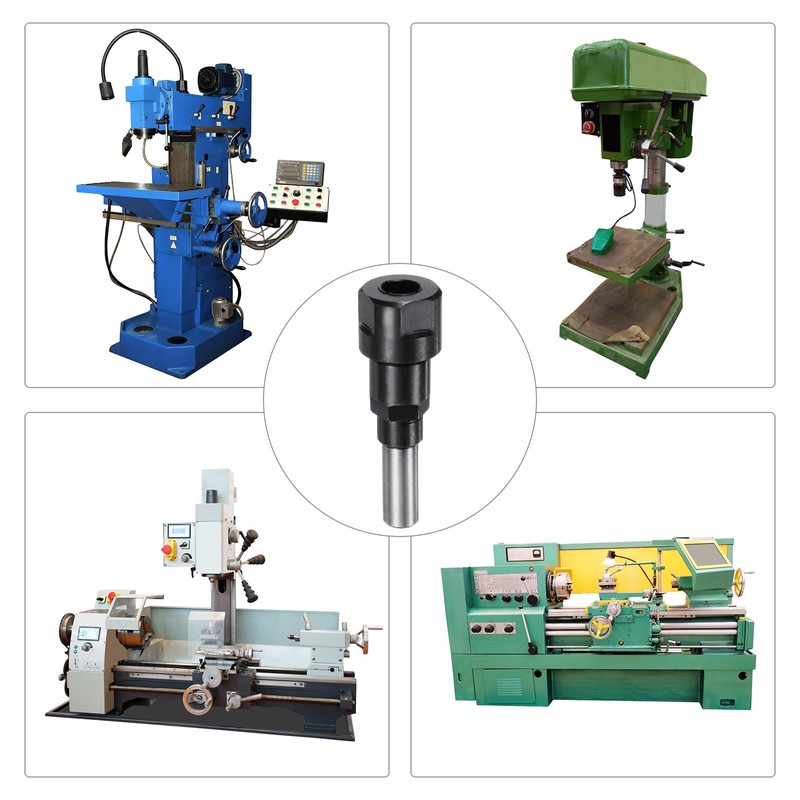 sourcing map 12mm to 12mm Router Collet Extension Rod Chuck