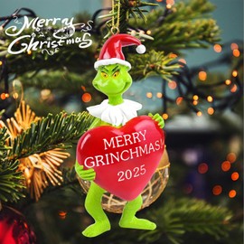 2025 Christmas Ornaments, Christmas Hanging Ornament, Funny Christmas Tree Decorations, Hanging Accessories Outdoor Indoor Decor, Gift for Friends Families Neighbors