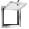 Tough Grade Aluminum Diamond Plate Compartment Door with Lock |