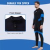 Lemorecn 2mm Wetsuits Front Zip for Men, Men's 2mm Wetsuit