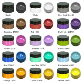 BOOLOOEN 15 Jars Chalk Paste Paint Set, Fabric Silk Screen Printing Ink Adhesive Stencil Paint, DIY Home Decor Mesh Transfers Paste Painting on Wood, Chalkboard, Furniture, Crafts Art Paste Supplies