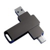 Memoria USB de 2TB, Doble Puerto USB-C y USB-A, Aleación