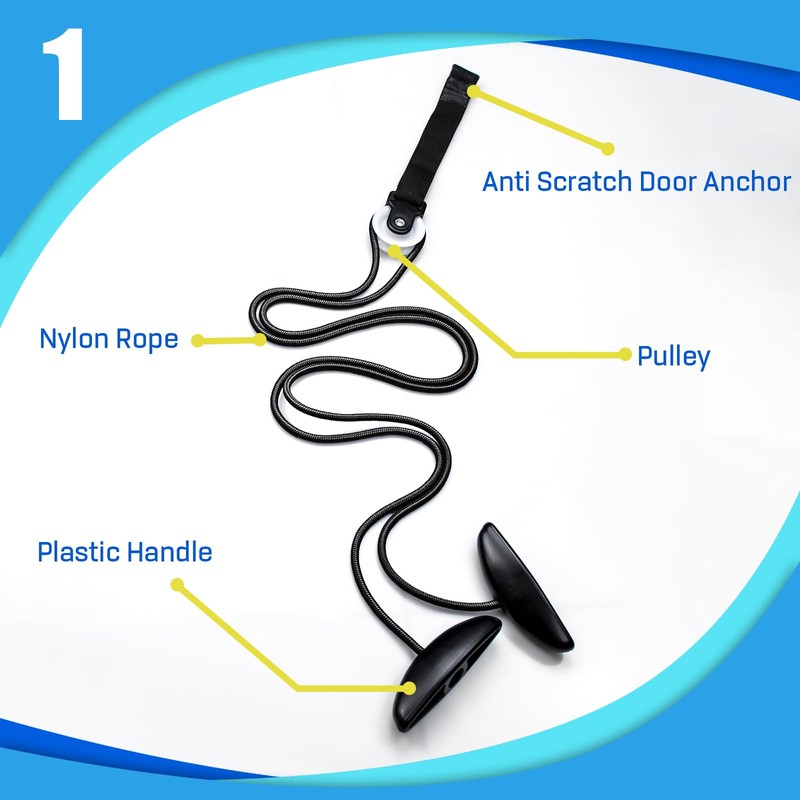 Shoulder Physiotherapy Pulley (Black)