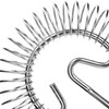 COM-FOUR® 2 x Spiral Whisks Stainless Steel 304 Rust-Proof –