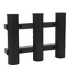 Rod Storage Holder Wall Side Mounted 3 Tube Fishing Pole