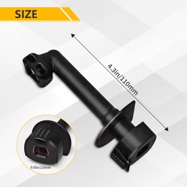 Fai Top High Pressure Washer Elbow, Outlet Hose, Compatible with karcher K2-K4