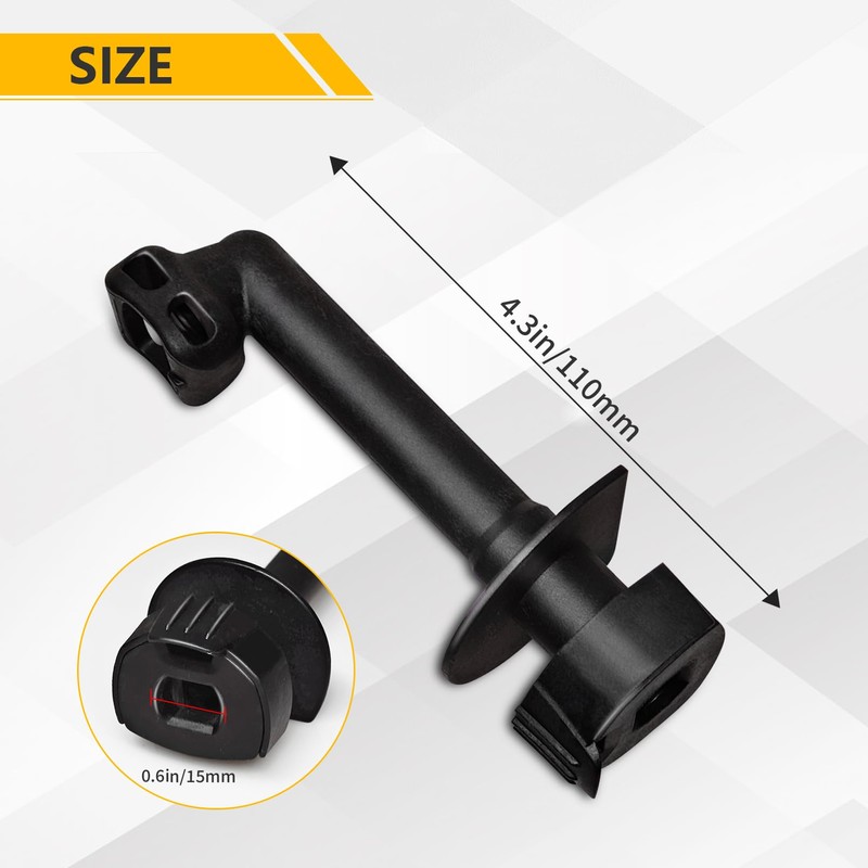 Fai Top High Pressure Washer Elbow, Outlet Hose, Compatible with