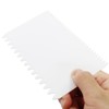 Bonsicoky 2 PCS Plastic Trowel Notched Glue Spreader - 0.4"