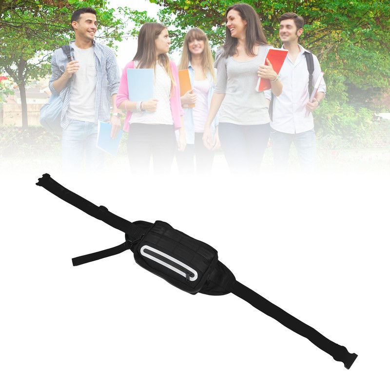 Sling Shoulder Bag Adjustable Strap Waterproof Scratch Proof Stylish Chest