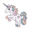 Unicorn Pony Brooch Miniblings Metal Colourful Fairy Animal Heart Pin