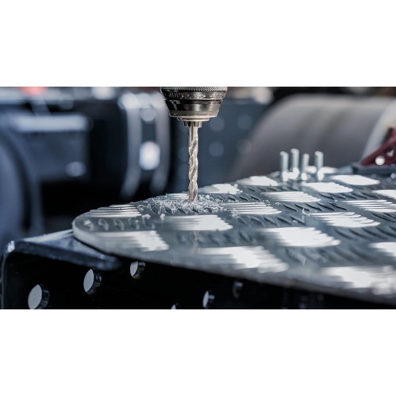 Bosch Professional 10x HSS-G Metallbohrer (für Metall, Ø 4,1 mm,
