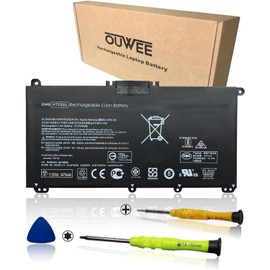 OUWEE HT03XL Laptop Battery Compatible with Hp Pavilion 14-CE 15-CS 15-DA 250 255 G7 340 G5 Series HSTNN-UB7J L11421-542 HSTNN-IB8O HSTNN-LB8L HSTNN-IB80 HSTNN-DB8S HSTNN-DB8R hp 250 g7 Battery