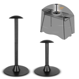 TBTeek - Cubierta de parrilla para parrilla para exteriores, para barbacoas pequeñas, cubiertas de mesa de parrilla de gas, evita que se acumula agua y recolecte escombros, se adapta a todas las