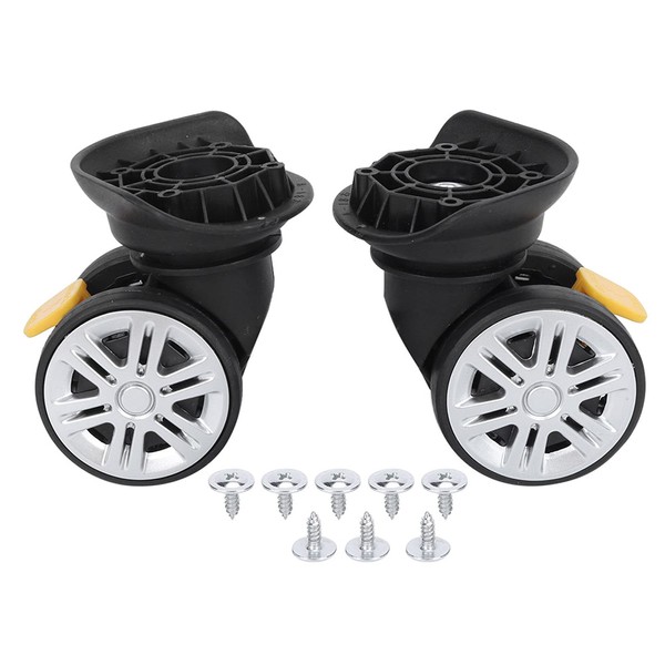 Luggage Caster, A18 1 Pair Universal Luggage Suitcase Spinner Wheels