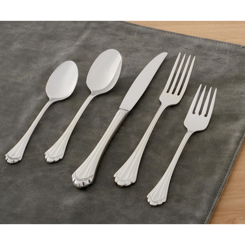 Oneida 2272004E Marquette Fine Flatware Teaspoons, Set Of 4
