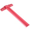 T Square Ruler Aluminum Alloy Removable Woodworking Scriber Art Framing